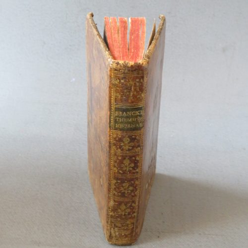 SACRA THEMIDIS HISPANAE ARCANA. D. GERARDUS ERNESTUS DE FRANCKENAU. MATRITI. 1780