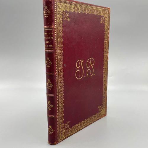 LITERATAS ESPAÑOLAS DEL SIGLO XIX. JUAN P. CRIADO. DEDICADO POR EL AUTOR. 1889. MADRID