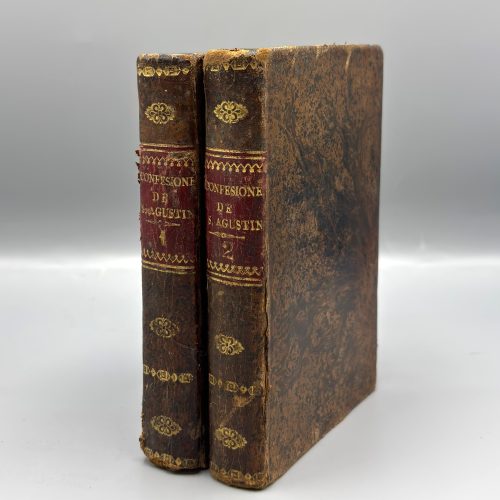 CONFESIONES DE SAN AGUSTÍN. TOMOS I Y II. 1824